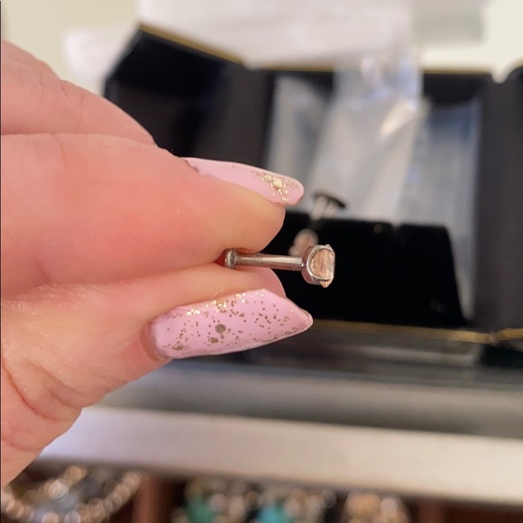 Flat back earrings for cartilage - Picture 10 of 16